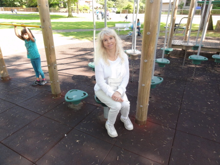 Just me in a play park