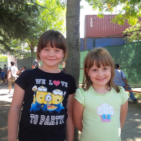 Granddaughters at the CNE 2016