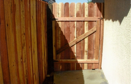 My custom made gate