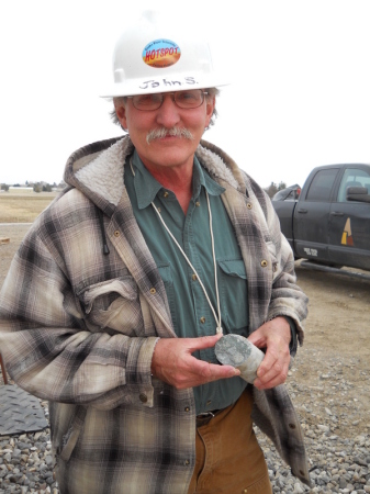 Me with core from ~3000' down. 