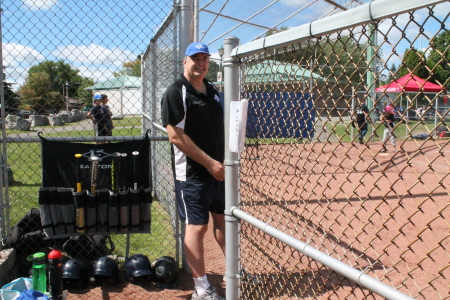 Coaching baseball