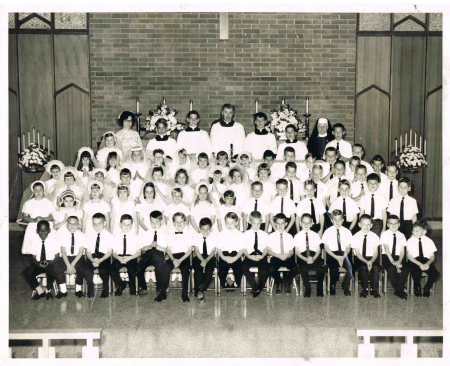 Future class of 1973 at First Communion