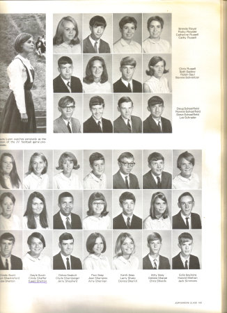 Karen Burris' album, Page High School