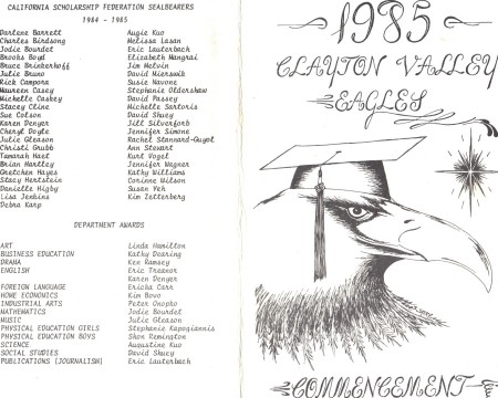 Stephen Lashbrook's album, CVHS 1985 and before...