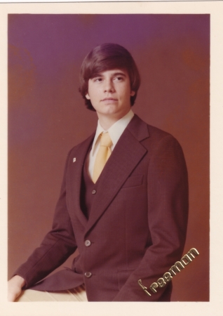 Senior photo, Univiersity High, 1977