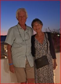 Glenn and Lysiane in Greece (Crete)