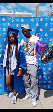 Baby girl 8th grade graduation