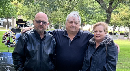 Me, brother Ron, sister Sue