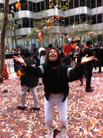 Giants World Series parade October 31, 2012