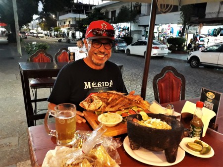 Dinner at the Oasis, Puerto Vallarta 