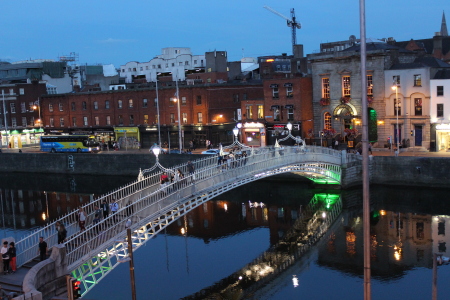 Ha'Penny Bridge, Dublin, Ireland