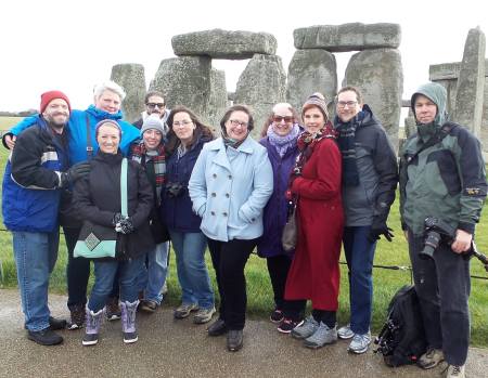 Stonehenge with friends