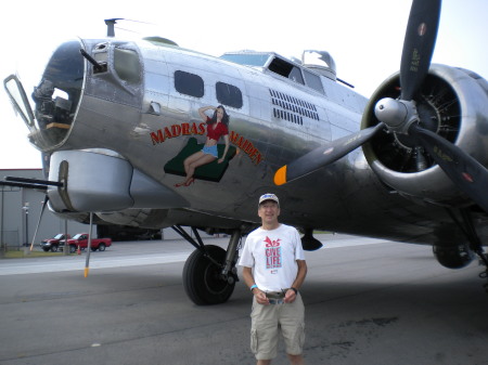 B-17 ride - awesome