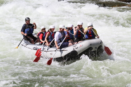Melody Trierwiler's album, WV white water rafting