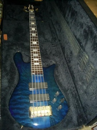 Blue 5-String Spector