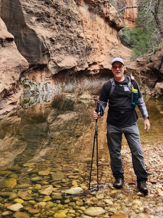 3-23-24 Hike / W. Fork in Oak Creek Canyon, AZ