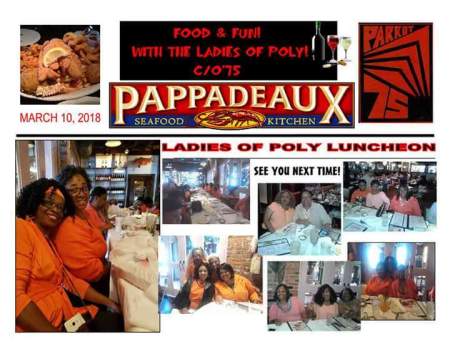 Lola Grandberry Williams' album, Ladies of Poly '75 March Luncheon 2018