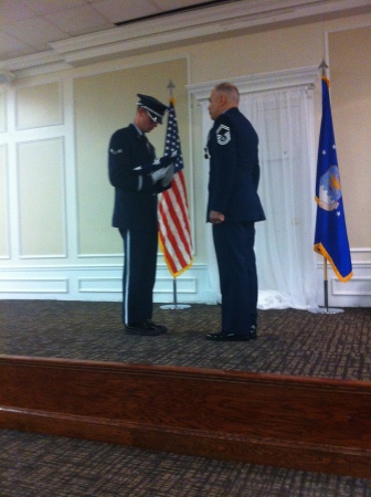 USAF SMSgt Robles Retirement Ceremony - 2014