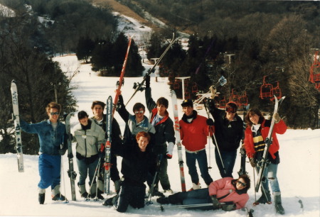 Eric Pot's album, Senior Ski Day - 1987