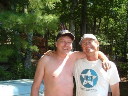 Bill with fishing buddy Brother-in-law Ray