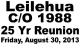 LHS C/O 1988 25th Yr Reunion reunion event on Aug 30, 2013 image