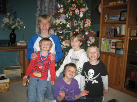 Our Five grandsons