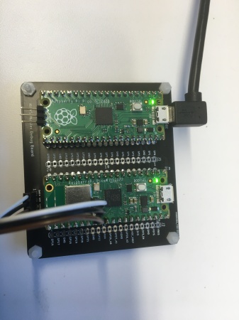 My Raspberry Pi Pico debugger board