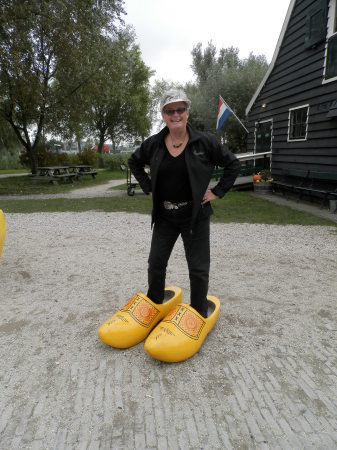 Glenys in Woodenshoes