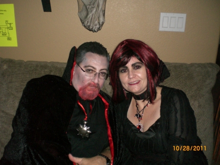 Dracula Oliva and Wife