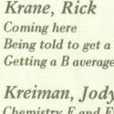 Rick Krane's Classmates profile album