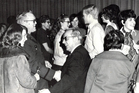 National Honor Society induction 1970