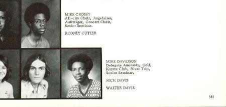 Walter Davis' Classmates profile album