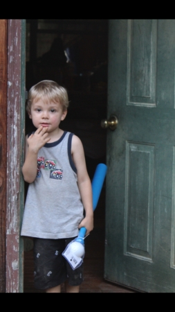 Grandson, Austin, 4, Oklahoma, July 2018