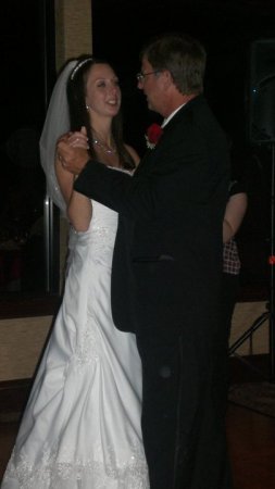 Dancing with my daughter Gina