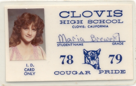 Cloud  (Maria) King's album, High School Years 1978-1982