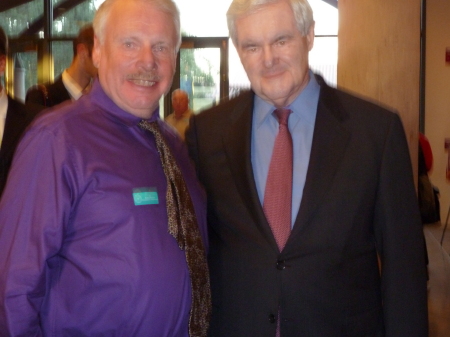 Newt Gingrich and myself.