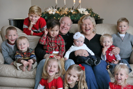 Bob & Pat Sweet and grandchildren