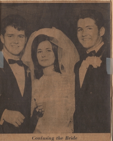 Feb. 15, 1969 Wedding Day Photo