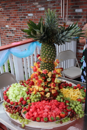 this was the fruit tray!