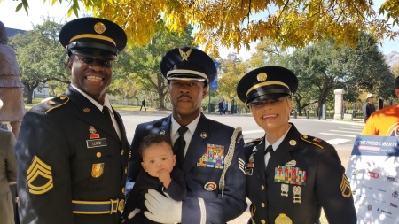 Joint Honor Guard at Texas Capital 