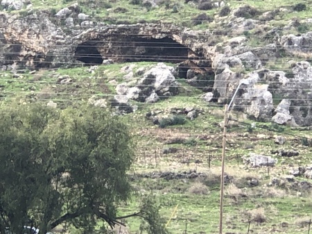 Cave in Israel