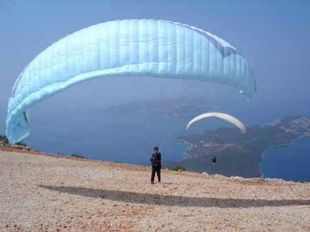 Paragliding in Turkey