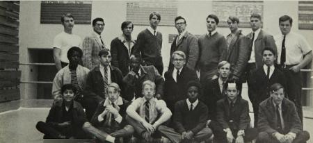 Bottom row, 3rd from left  1969