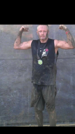 50yrs old, 13 mile SPARTAN race.