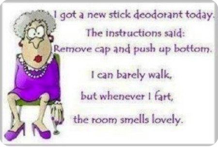 ... a New Stick Deodorant...