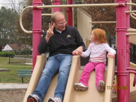 son Bill, and his daughter, Abby