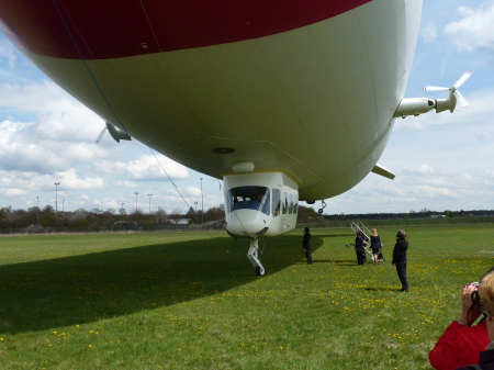 Boarding the Zeppelin