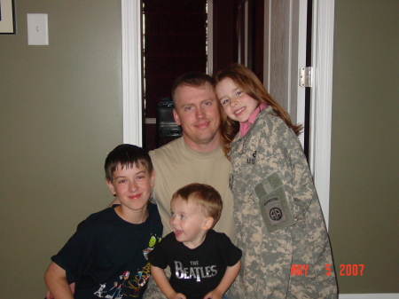 Home from Deployment #7,  Fall of 2010