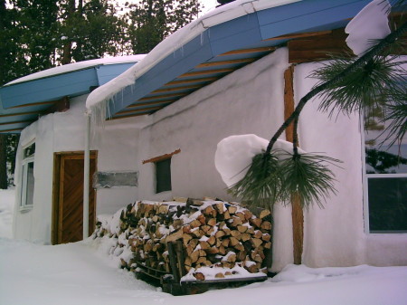 My Straw Bale Home at 9K feet in the Rockies