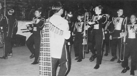 Bruce Dehoog's album, Magnolia High School Band, Flag, Banner & Drill